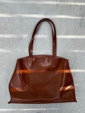 Beautiful Handmade Brown Calfskin Leather Tote